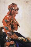 Anders Zorn Unknow work 103 France oil painting artist